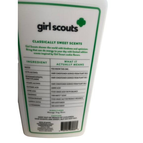 Native Girl Scout Cookies Scents Shampoo and Conditioner 16.5 ou each - Picture 5 of 6